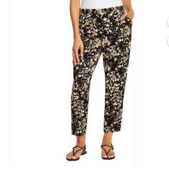 Jessica Simpson Womens Printed Pull-on Pant,Boquet Splash. - Picture 3 of 12